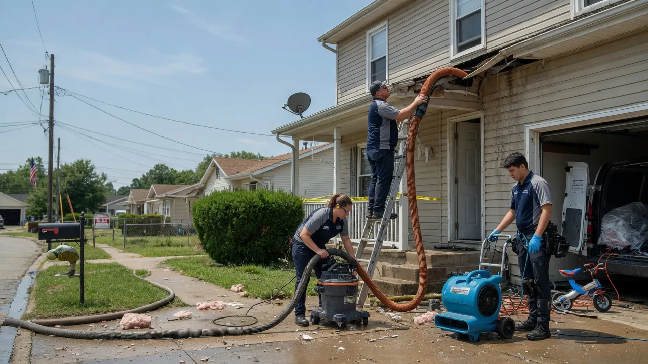 Water Damage Restoration in Brussels, IL near me
